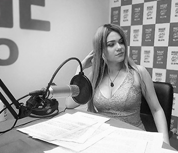 Интервью Юлии Амаги на «Нашем Радио». (Курск)
