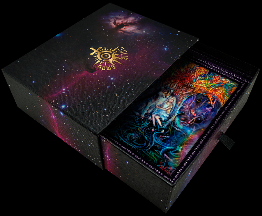 Упаковка картин в салоне космических подарков Юлии Амаги